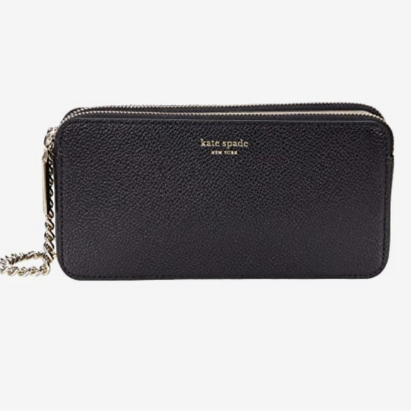 kate spade Bags Kate Spade Black Margaux Double Zip Mini Crossbody